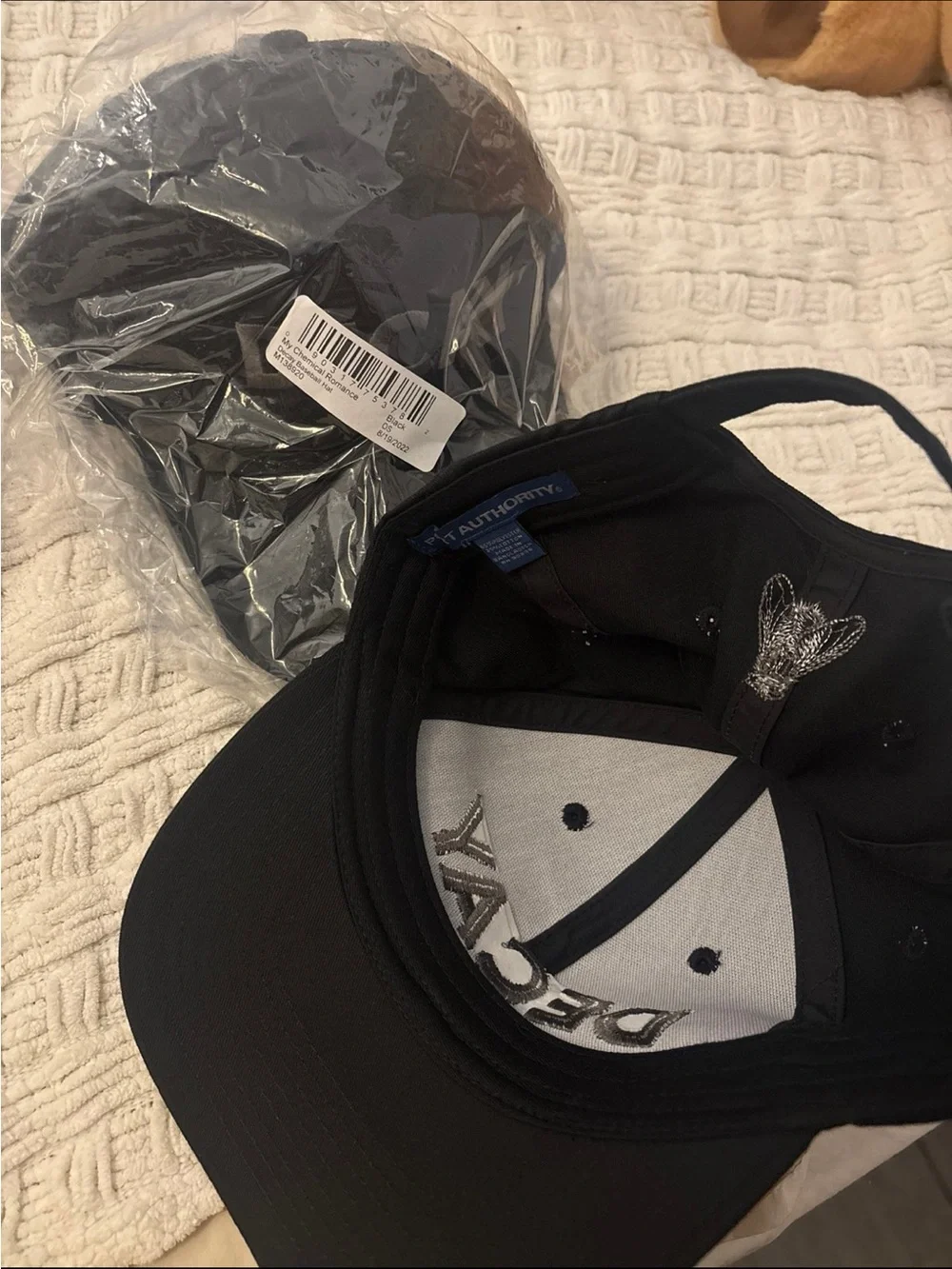 MCR Black Baseball Cap - My Chemical Romance 2022 merch